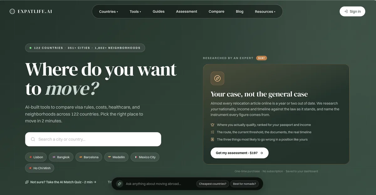 ExpatLife.Ai: ai product