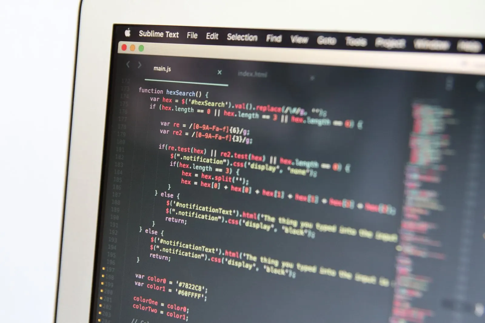 Binary code background representing AI search engines parsing structured content